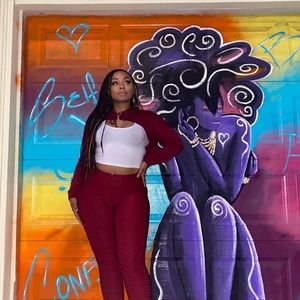 CURVY SIZES- Booty Scrunch leggings